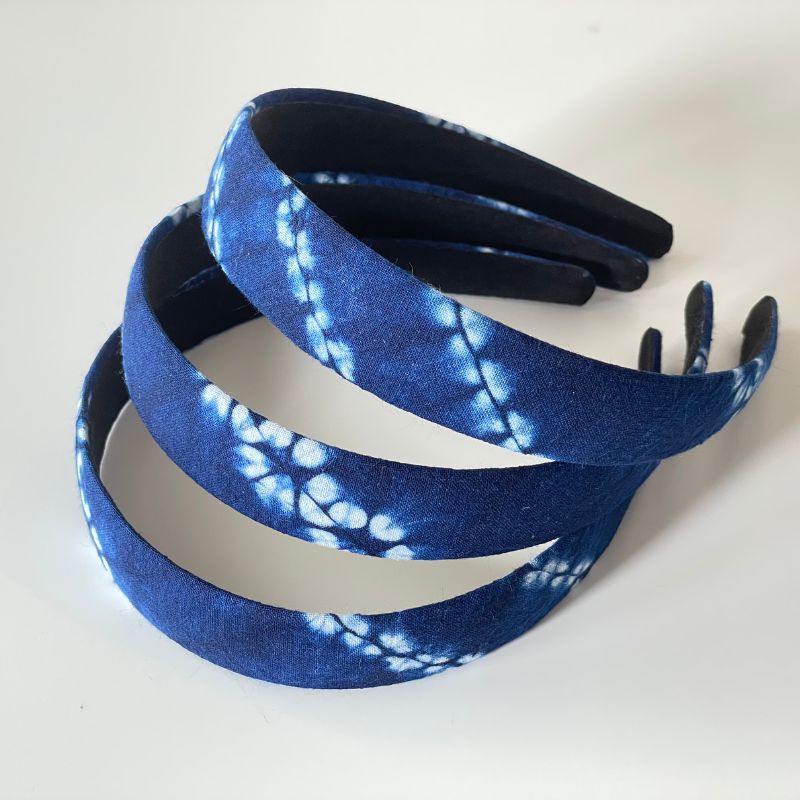 Handmade Miao Batik Headband With Headband - Handmade