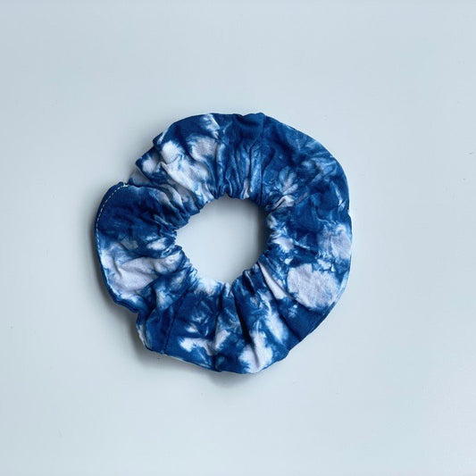 Handmade Tie-Dye Scrunchies With Hair Ties - Handmade